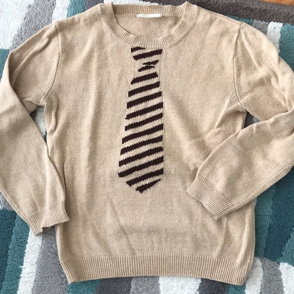 Crazy 8 Boys Patterned Shawl Collar Sweater
